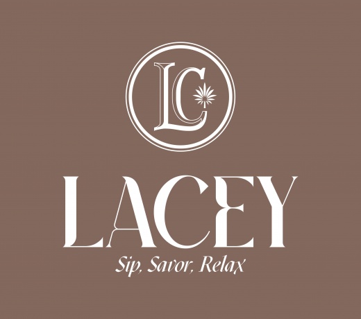THIẾT KẾ LOGO QUÁN CAFE LACEY COFFEE & TEA ĐẸP TẠI T. AN GIANG