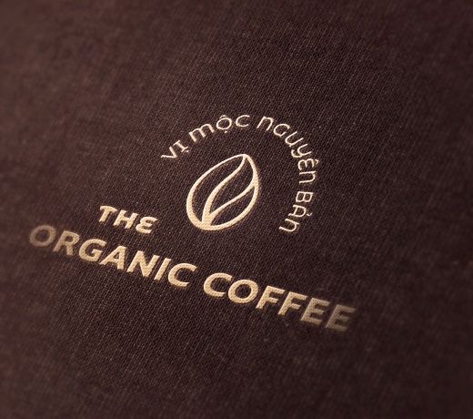 THIẾT KẾ LOGO THE OGRANIC COFFEE ANH MINH HẢI LÂM ĐỒNG