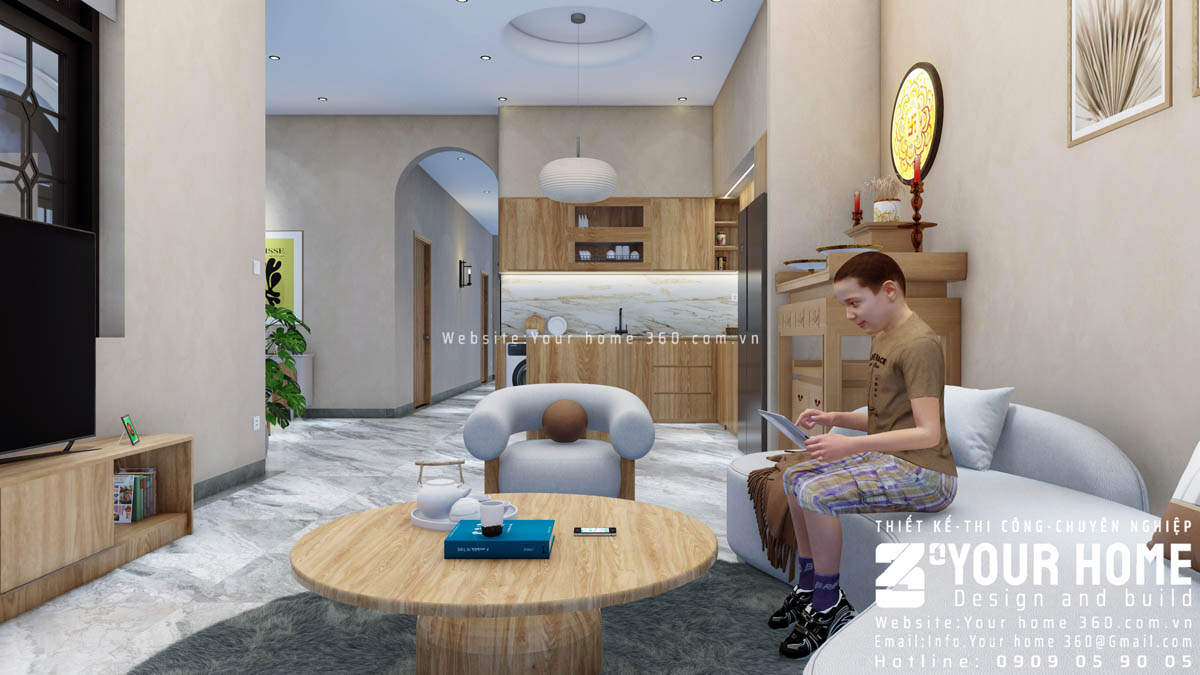 thiết kế biệt thự tân cổ điển tai bình phước